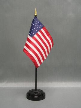 49 Star US Stick Flag (1959-1960) - 4 x 6 in (bases sold separately)