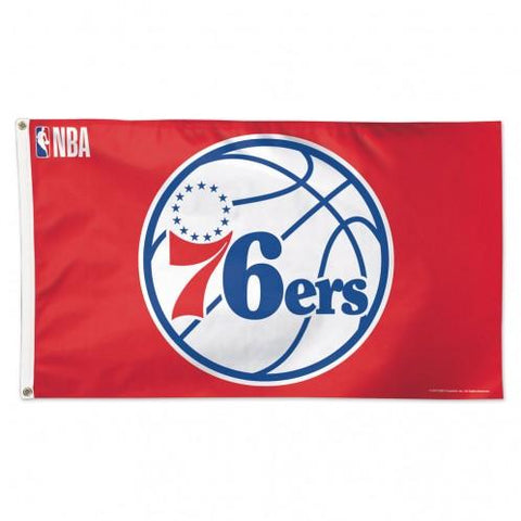 Philadelphia 76ers - 3 x 5 ft Flag - Red