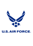 Air Force Logo Garden Flag - Nylon - 12 x 18 in
