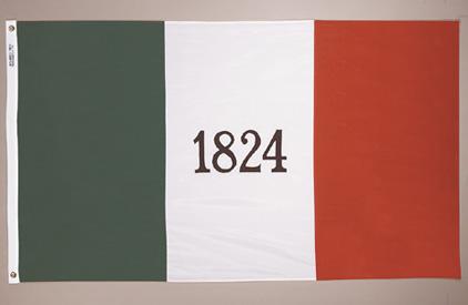 Alamo Flag - Nylon with Grommets 3 x 5 ft