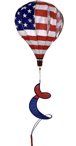 American Flag-Deluxe Hot Air Balloon - 12 x 54 in
