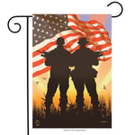 American Heroes Flag - 12.5 x 18 in