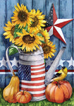 Americana Autumn Flag - 12.5 x 18 in