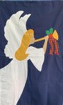 Angel Flag on Navy - 3 x 4.5 ft