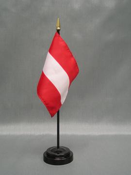Austria Stick Flag (bases sold separately)