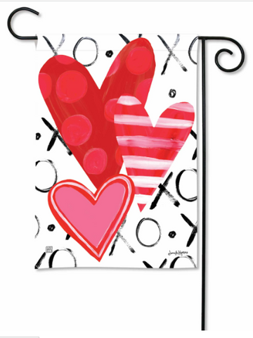 Be My Valentine BreezeArt® Flag - 12.5 x 18 in