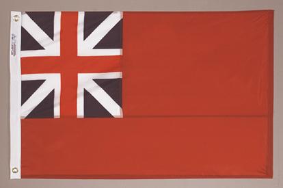British Red Ensign Flag - Nylon with Grommets - 3 x 5 ftt