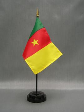Cameroon Stick Flag - 4 x 6 in (bases sold separately)