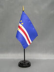 Cape Verde Stick Flag - 4 x 6 in (bases sold separately)