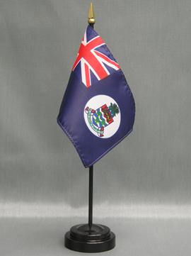 Cayman Islands Stick Flag - 4 x 6 in