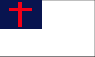 Christian Flag - Dyed
