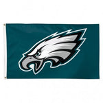 Eagles - 3 x 5 ft Flag - Deluxe Logo on Green