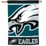 Eagles - 28 x 40 in Vertical Banner Flag - Logo