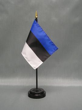 Estonia Stick Flag - 4 x 6 in