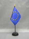 European Union Stick Flag - 4 x 6 in