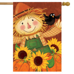Happy Scarecrow Flag - 28 x 40 in