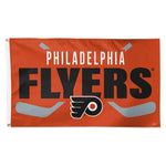 Flyers Stick Flag - 3 x 5 ft Poly Deluxe