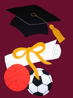 Graduation Flag (personalized) - 12 x 18 in