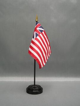 Grand Union Stick Flag - 4 x 6 in (bases sold separately)