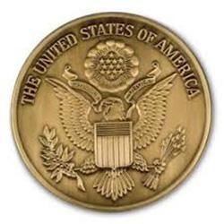 Great Seal Medallion - Brass