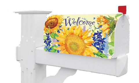 Happy Sunflowers - Mailbox Cover
