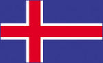 Iceland Flag.
