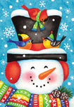 Jolly Snowman - 28 x 40 in - double-sided