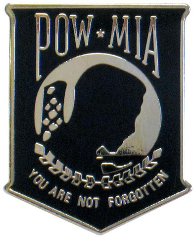 Lapel Pin - POWMIA Shield