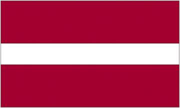 Latvia Flag - Nylon with Grommets - 6 x 10  ft