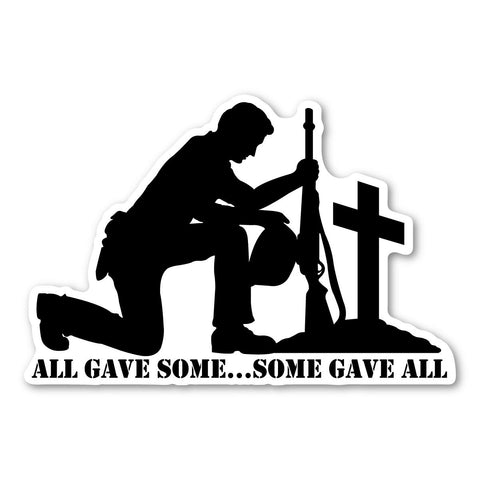 Magnet - Some Gave All - 8 x 4 in