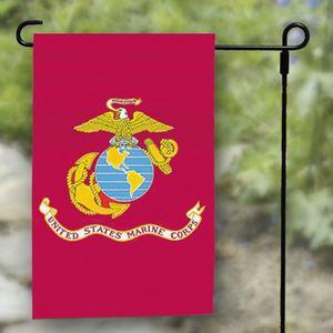 Marine Corps Garden Flag - Nylon - 12 x 18 in
