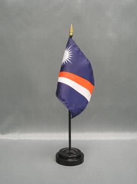 Marshall Islands Stick Flag - 4 x 6 in (bases sold separately)