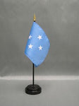Micronesia Stick Flag - 4 x 6 in (bases sold separately)