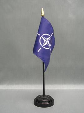 Nato Stick Flag - 4 x 6 in