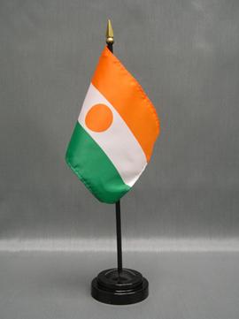 Niger Stick Flag - 4 x 6 in (bases sold separately)