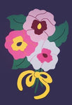 Pansy Bouquet Flag