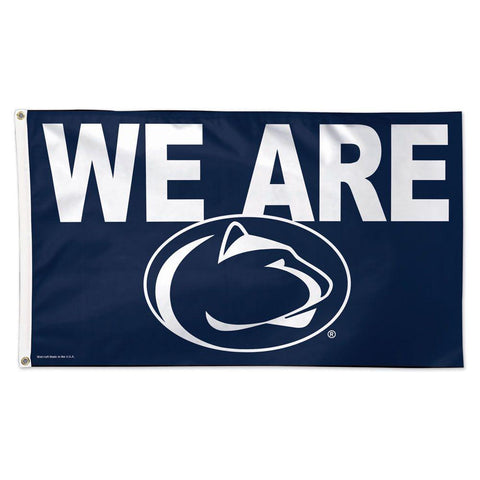 Penn State We Are- 3 x 5 ft Flag - Logo