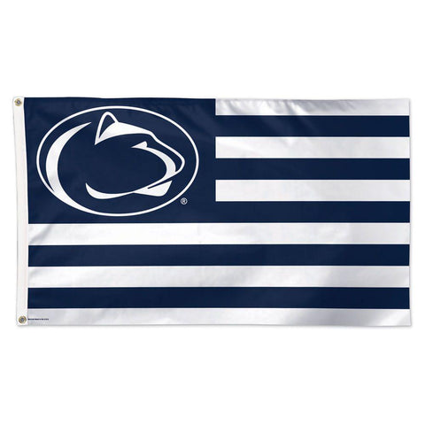 Penn State - 3 x 5 ft Flag - NCAA stripes