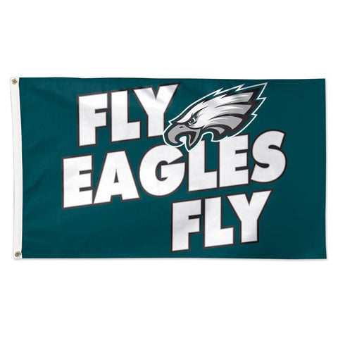 Eagles - 3 x 5 ft Flag - Fly Eagles Fly