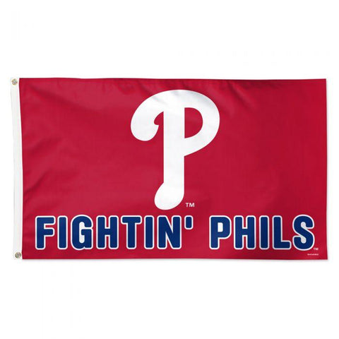Phillies - 3 x 5 ft Deluxe Flag - Fightin Phils