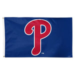 Phillies - 3 x 5 ft Deluxe Flag - Royal Blue with Red P