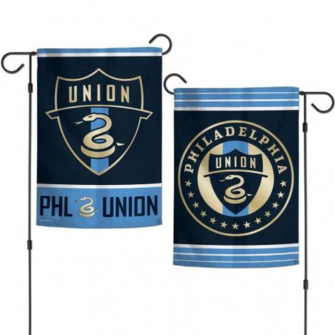 Philadelphia Union - 12.5 x 18 in Garden Flag - Double-sided