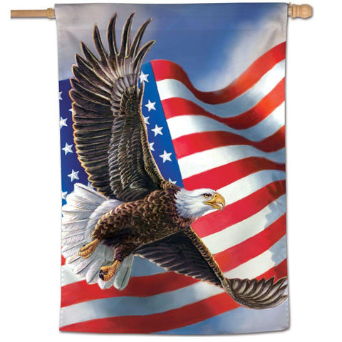 Patriotic Eagle Flag - 28 x 40 in