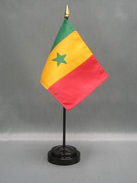 Senegal Stick Flag - 4 x 6 in (bases sold separately)
