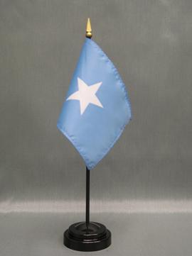 Somalia Stick Flag - 4 x 6 in (bases sold separately)