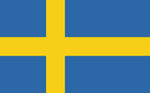 Sweden Flag - Nylon with Grommets - 4 x 6 ft - sewn