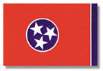 Tennessee Stick Flag - 12 x 18 in