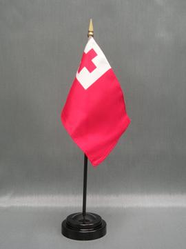 Tonga Stick Flag - 4 x 6 in (bases sold separately)