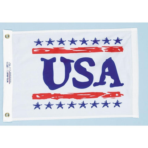 USA Flag - Nylon - 12 x 18 in