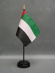 United Arab Emerates Stick Flag - 4 x 6 in (bases sold separately)
